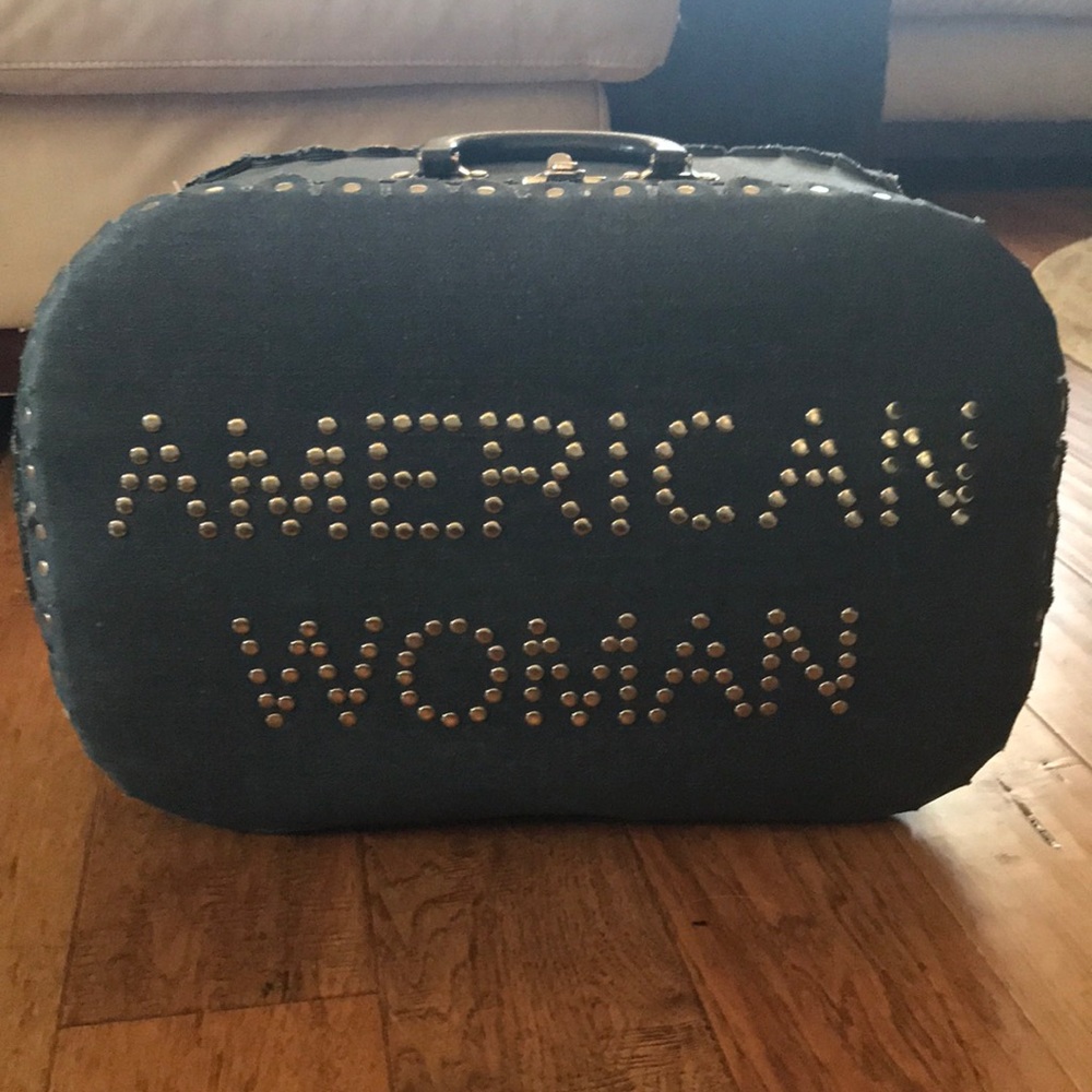 American Woman Luggage Bag